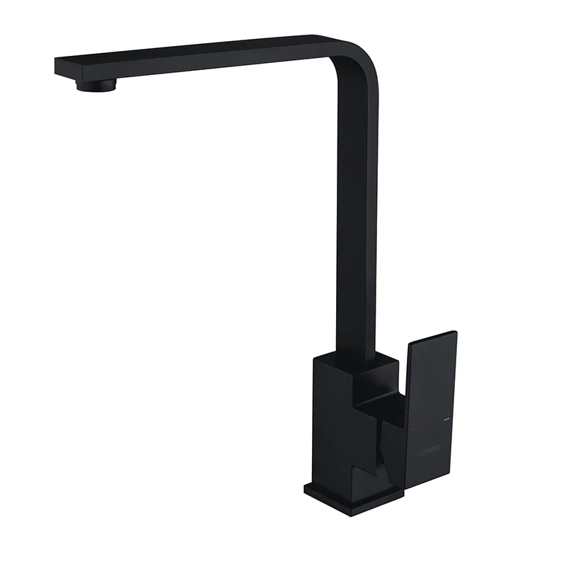 Black Vessel Sink One Handle 2.2 Gpm Kitchen Sink Faucet And Tap Torneira Gourmet