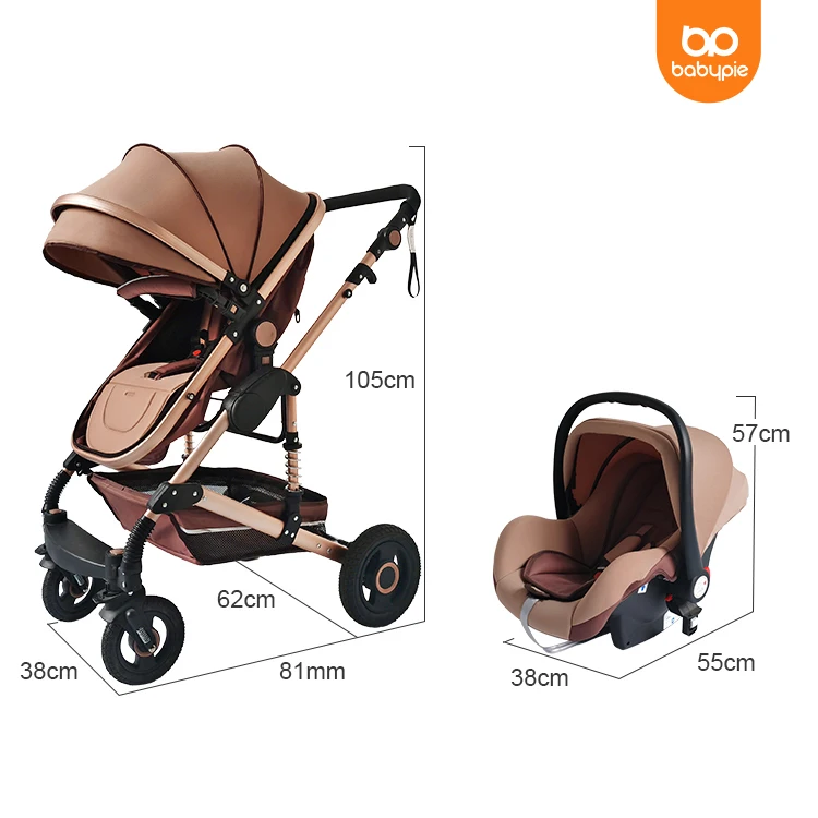 factory wholesale baby carriage carro de bebe poussette luxury travel pram pushchair travel kinderwagen 3 in 1 baby stroller