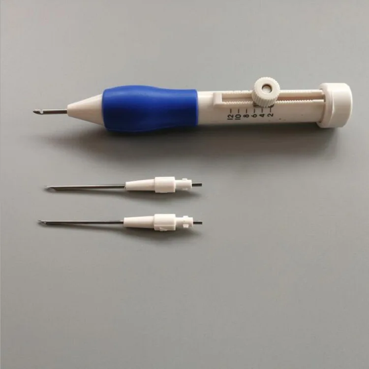 New Hot Sell Plastic Magic Embroidery Pen DIY Crafts Knitting Punch Needle