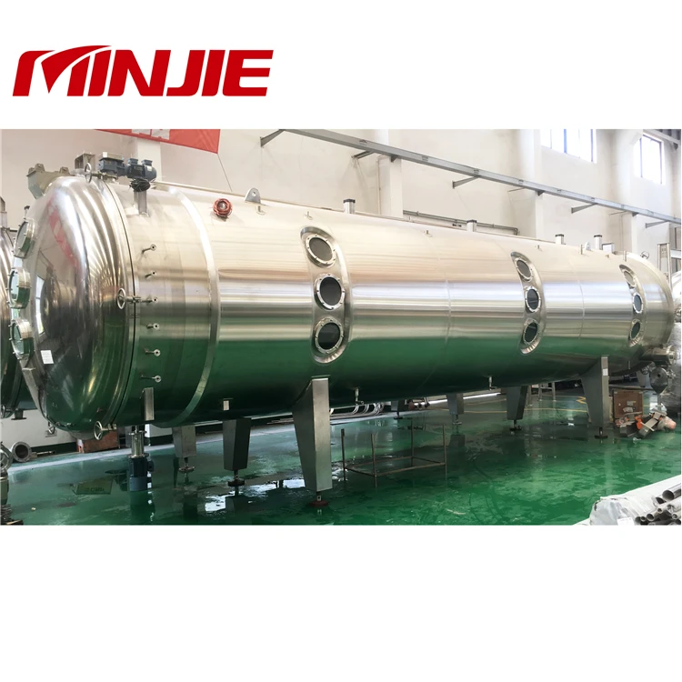 Microwave Low Temperature Leather  Tannery Vacuum Drying Large Size Liquid Vacuum Belt Dryer