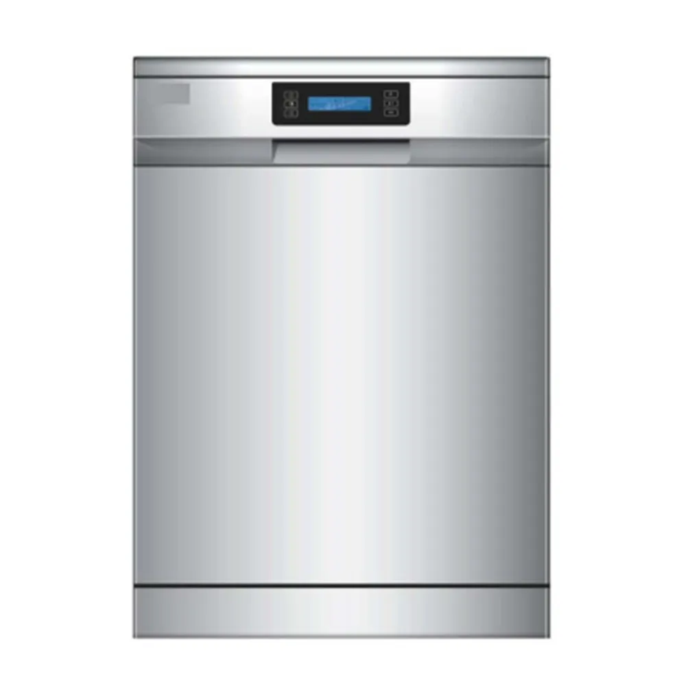House Hold Dishwashers Stand Alone Dishwasher for Sale LED Electric Stainless Steel Household Free Spare Parts Top Control Panel