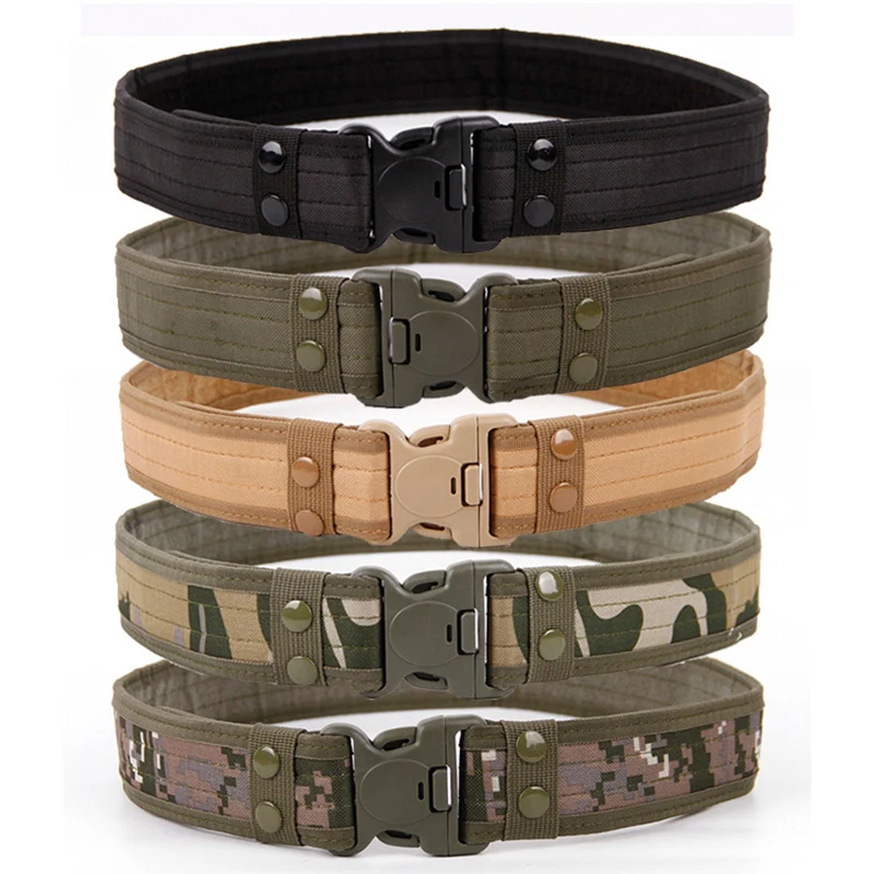 New  Style Tactical Molle Belt  Battle Belt, 3.8cm Men Tactical Belt Heavy Duty