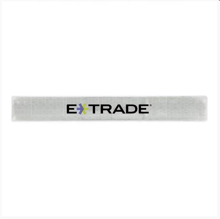 Hotsales Shaped Reflective Snap Band, Reflective Slap Wrap CE EN13356