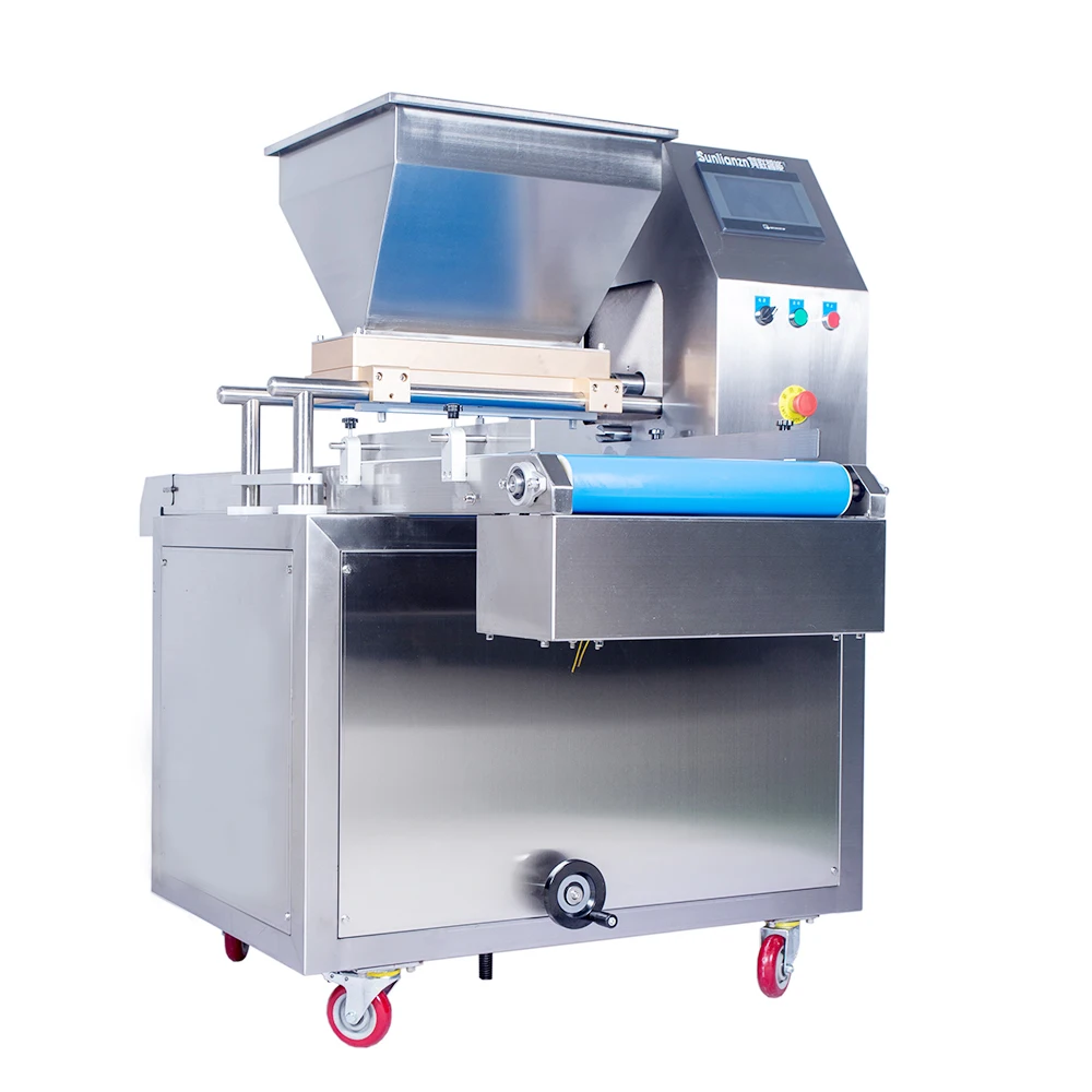 Automatic paste filling machine and multi-station depositor for cake making machine dough filler