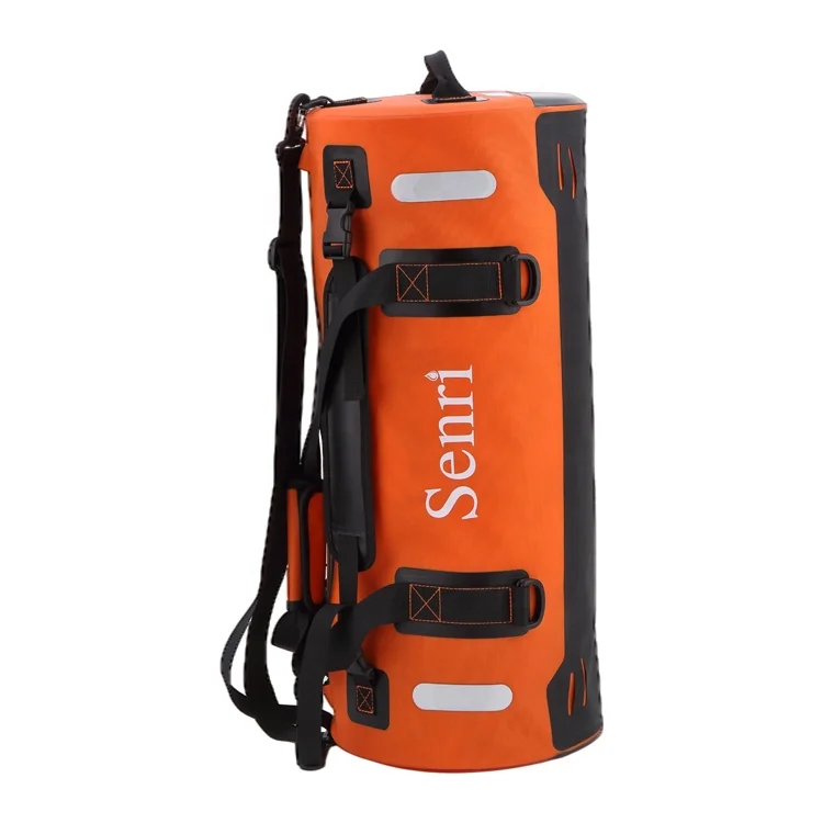 Customizable 60L 70L 120L Motorcycle Waterproof Duffel Bag Reflective Tail Dry Bag Saddle Luggage Outdoor Duffel Bag Accessories