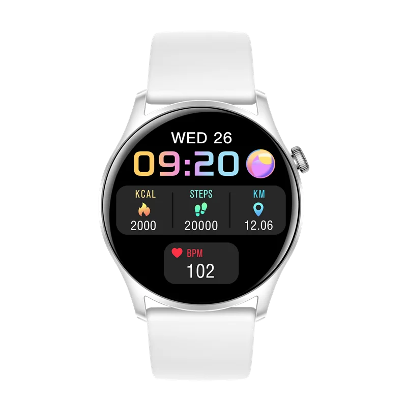 Cheap price round sport  smart bracelet sleep tracker  kc08 smart watch