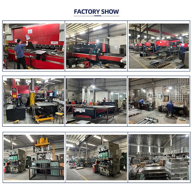 OEM sheet metal parts aluminum electronic metal enclosure wall custom rack mount server chassis Junction electronic Box