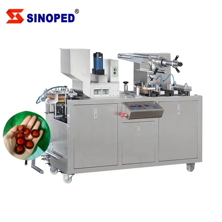 DPP-150 pharmaceutical aluminum plastic tablet capsule blister packing sealing machine