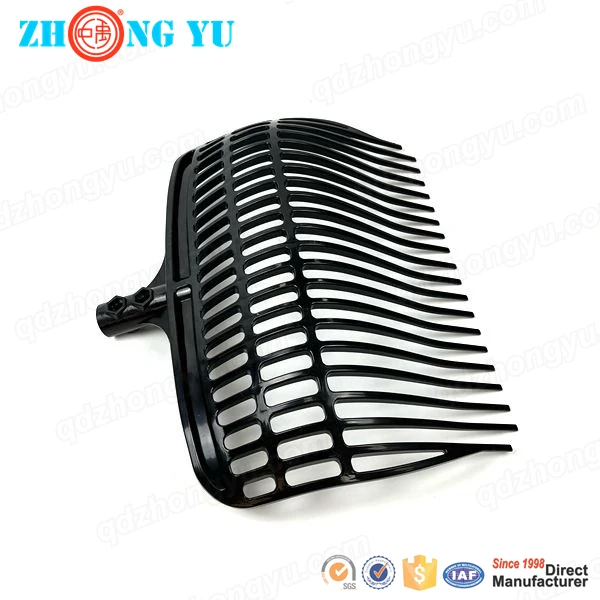 Grooming Hay Horse Dung Black Plastic Fork