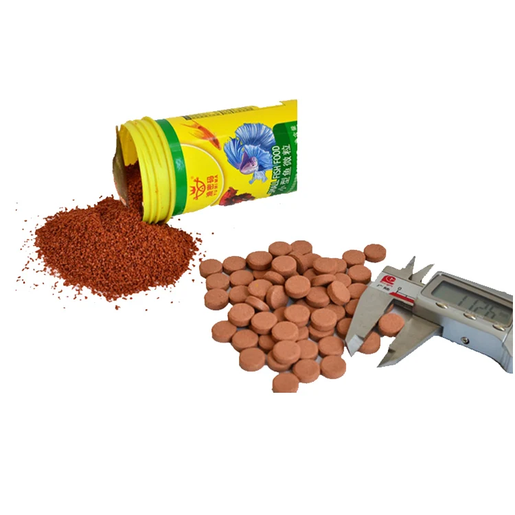 260ml Ornamental Fish Food Goldfish Carp Guppies Small Medium Fishes Flakes Tropical Feed Aquarium Tank Accessories