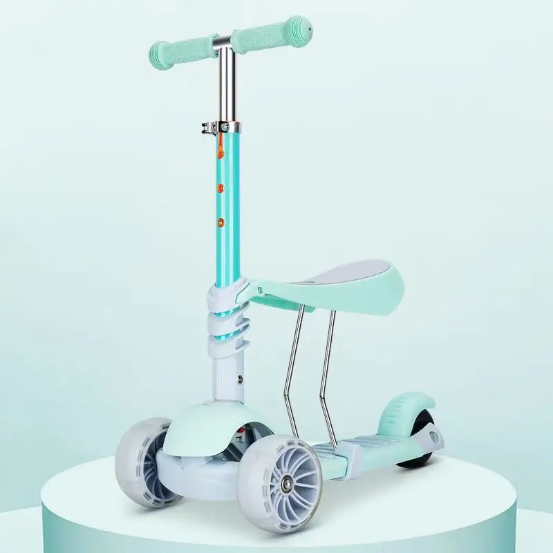 
Best price three wheel kids pink foot powered scooter high quality kids scooter 