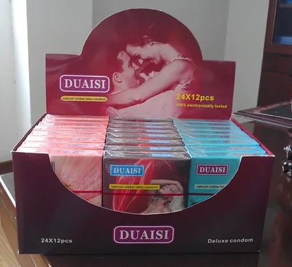 Condoms natural latex for men OEM/ODM products made from Thailand  production to specific customers