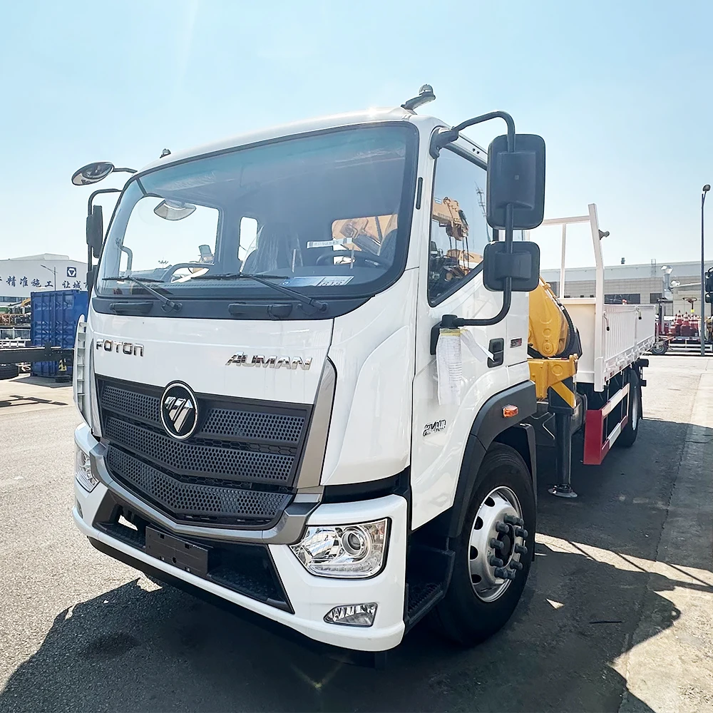 Строительный сельскохозяйственный кран Multi Arm Foton Cargo 25 тонн 8 10 4x2 6x4 автокраны