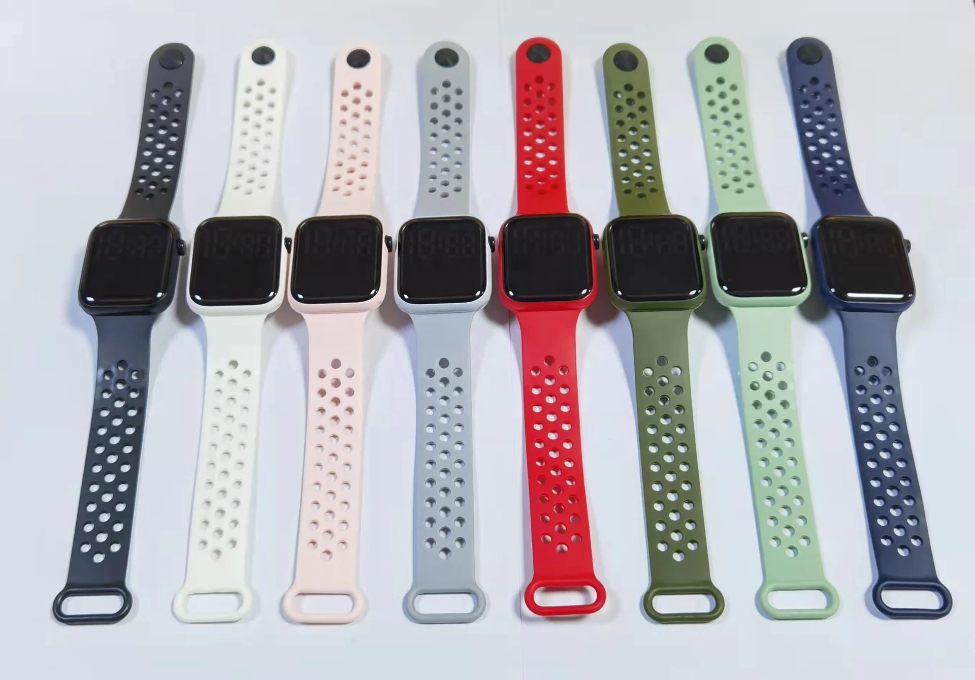 Cute Pattern C1 Kids Waterproof Children Digital Electronic Wristwatch Sports LED Watches for Boys Girls relogio infantil