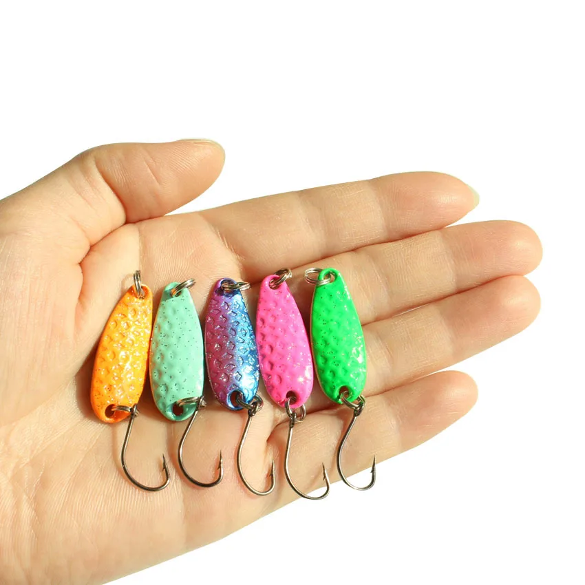 2025 New Products Flutter Lures Fishing Baits Spoons,Spinner Lure Metal Fishing Baits Spoons,Trout Fishing Baits Spoons