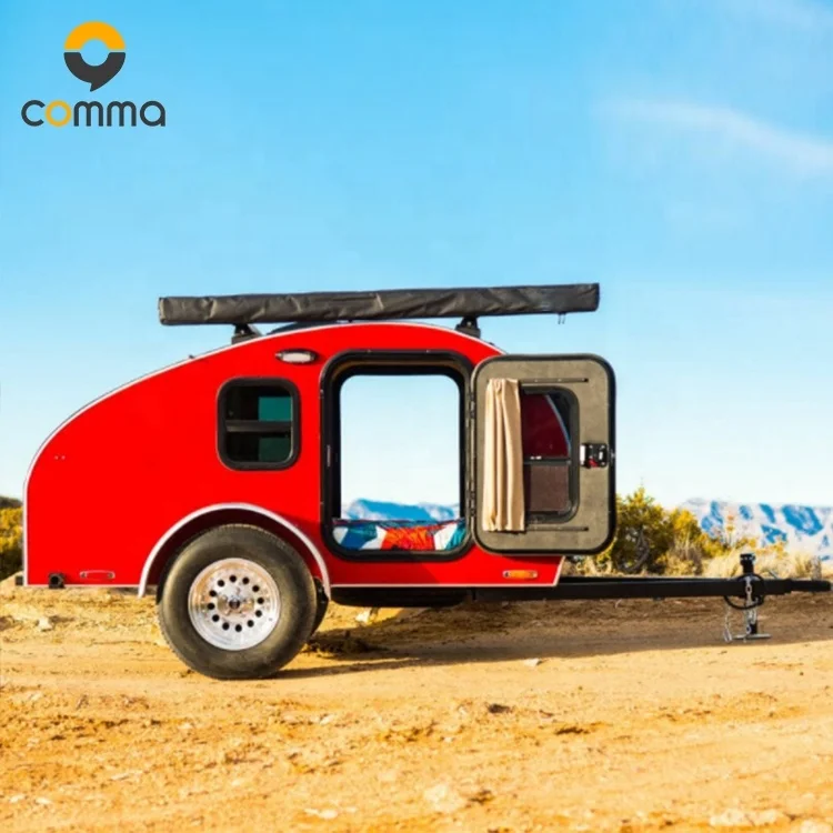  Hot sale offroad teardrop camping trailer camper mini