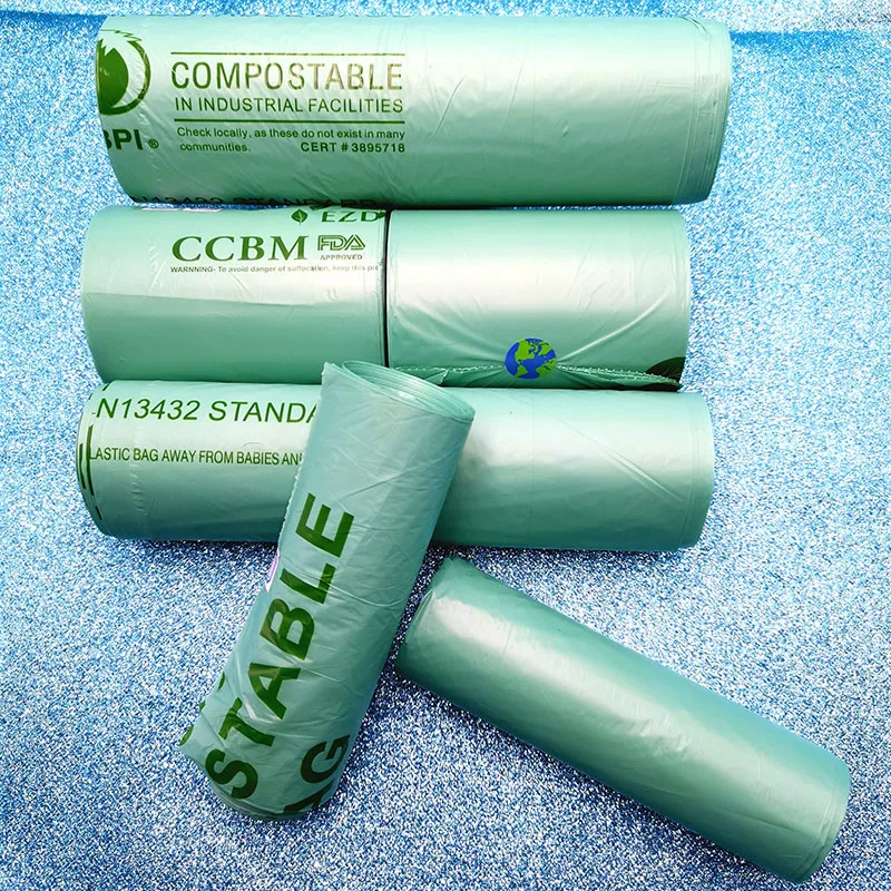 BioD Sustainable Biodegradable Compostable Disposable Garbage Trash Bag Rubbish bag 15L 4 gallons