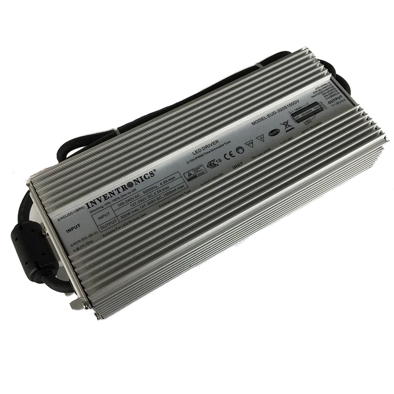  320w Inventronics водонепроницаемый eud-320sxxxbv ip67 1500ma постоянного тока с цифровым адресным интерфейсом затемнения светодиодный