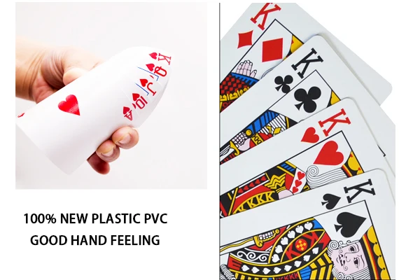 100% all plastic playing cards