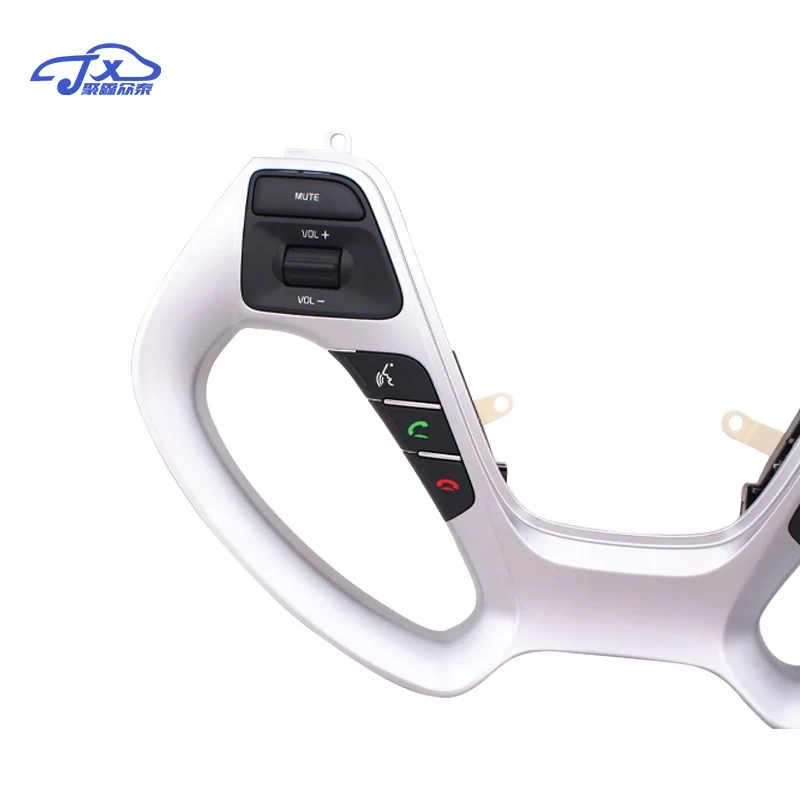 For 2015-2016 Kia rio3 K2 audio control multi-function steering wheel button switch 96700-4Y500 silver