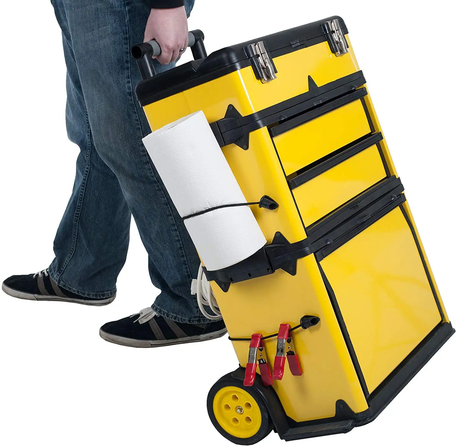 Tool Chest Box Wheels Large Lockable Roller Storage Custom Boxes with logo