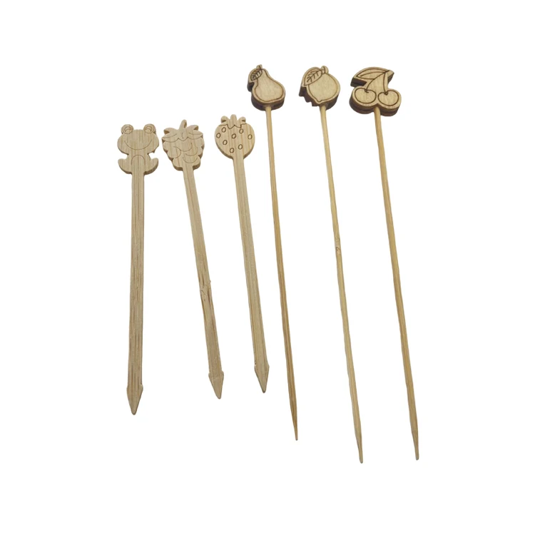 Eco Friendly Barbecue Square Incense Bamboo skewer Sticks Customization for Barbecue