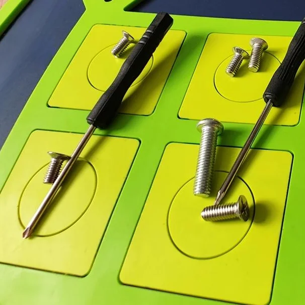 Big Size Anti Oil Waterproof Chemical Resistant Long Gun Cleaning Mat Blank Rubber Magnetic