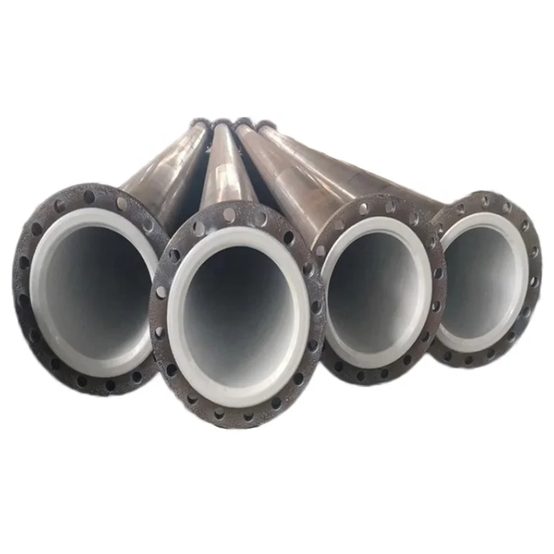 Промышленные трубы из нержавеющей стали Высокопроизводительные PTFE облицованные Литые стальные фитинги для труб