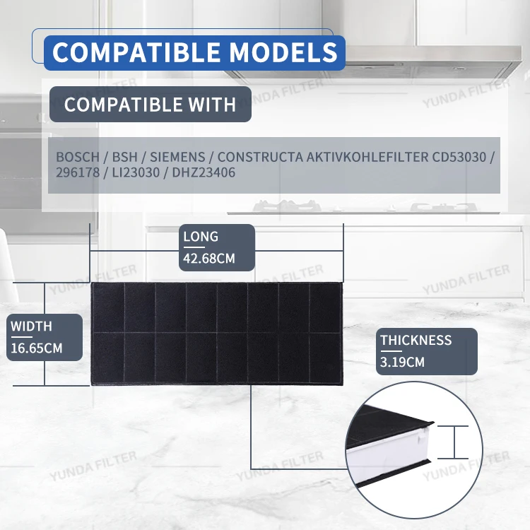 Air Filters Charcoal Sheet fits Air Purifiers Range Hoods Furnace Filters removes Odor VOC Parts Accessories Replacement filter