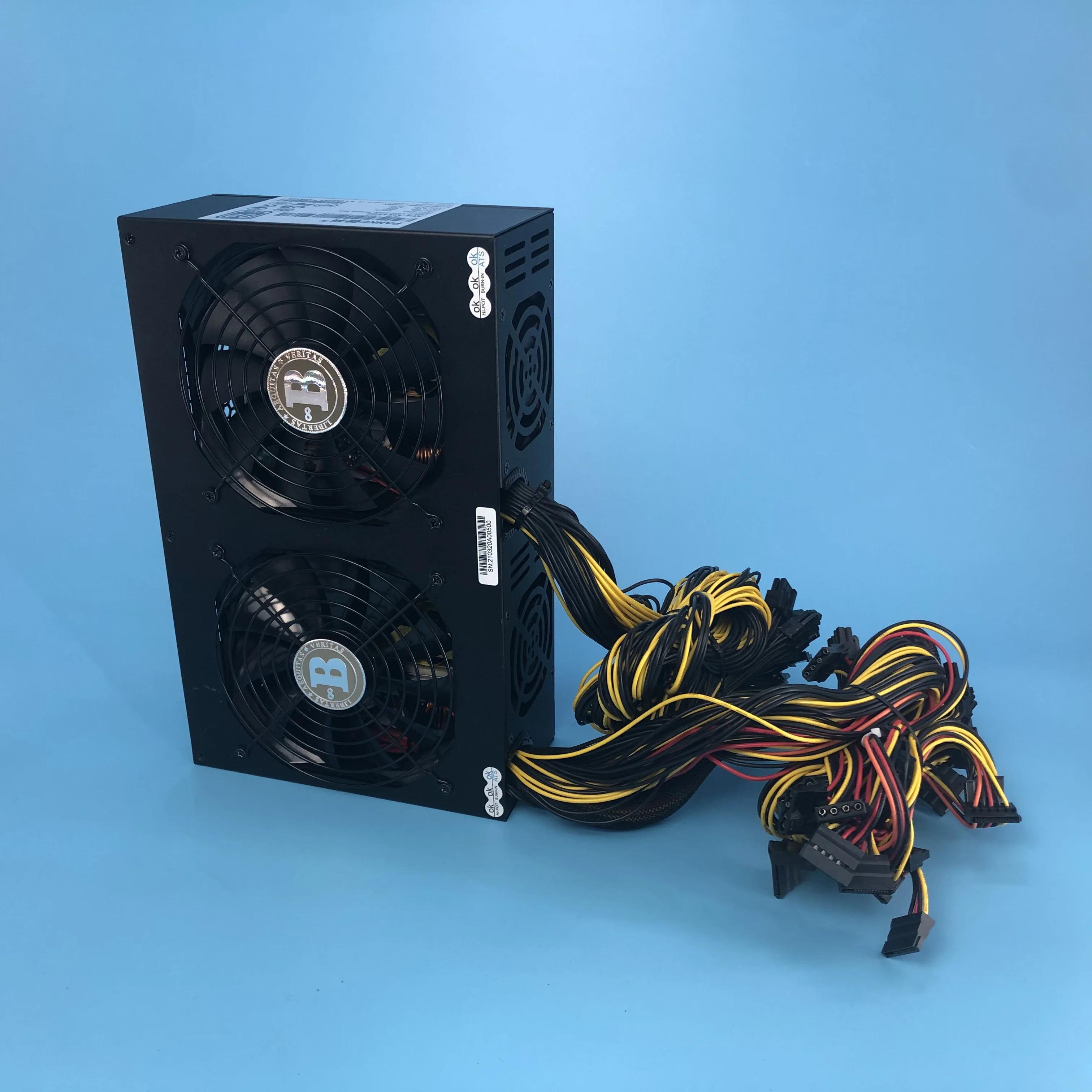  BTC ETH mining atx gold minging power supply 1800w support 8