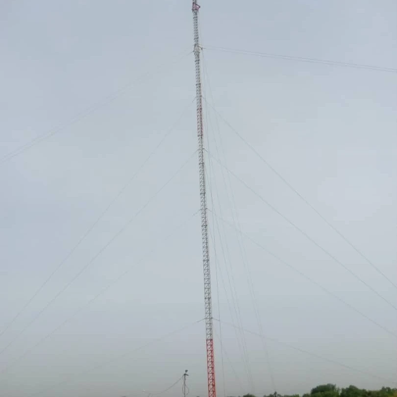 92m tower guyed mast