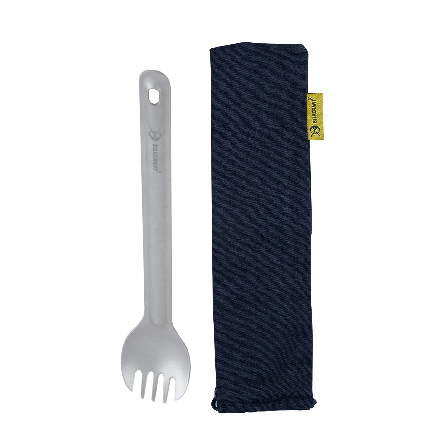 Столовая посуда, вилка с длинной ручкой, ложка, титановая вилка, вилка, столовая посуда из титана, столовые приборы для здорового питания, оборудование для кемпинга от производителя