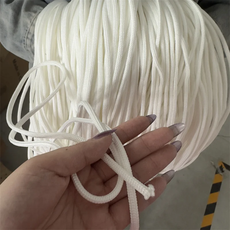100% Polyester Olefin Rope Core 4/5/6mm Semi-Finished Polypropylene Fabric Lightweight Yarn Dyed for Various Applications