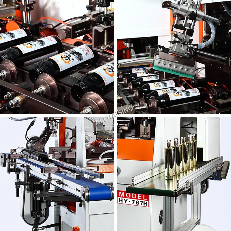 Fully Automatic Bottle Silk Screen Printing Machine Plastic Cup Round Bottle Screen Printing Machine Bottle Silk Screen Printer