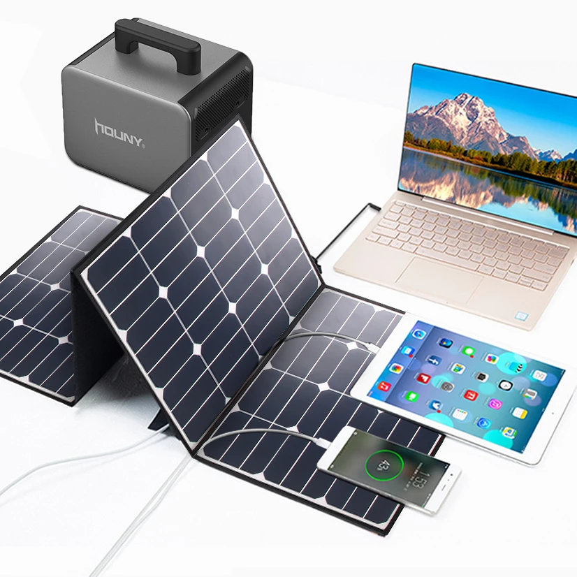  Портативная солнечная электростанция Houny 1500 Вт lifepo4 аккумулятор резервный солнечный генератор 2000 для домашней солнечной энергетической системы или наружного