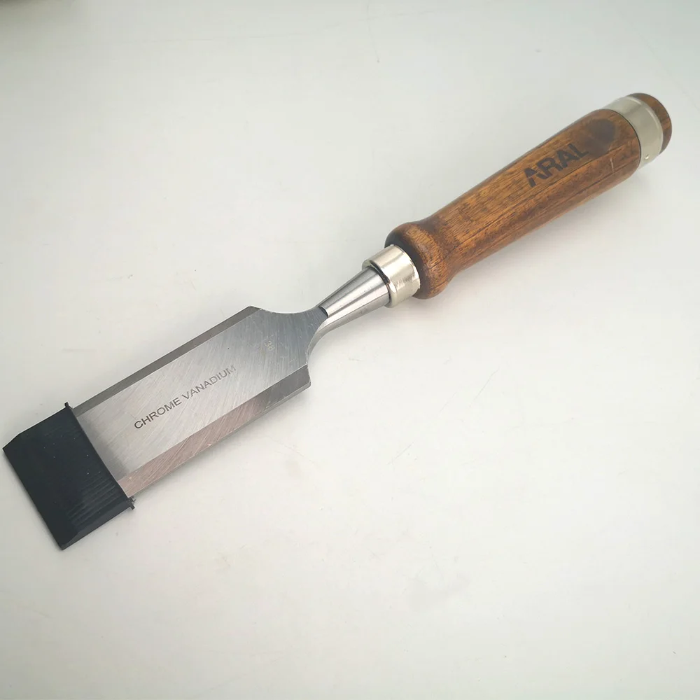 Customized Logo 6 Pcs Walnut Wood Chisel Woodworking Hand Tools