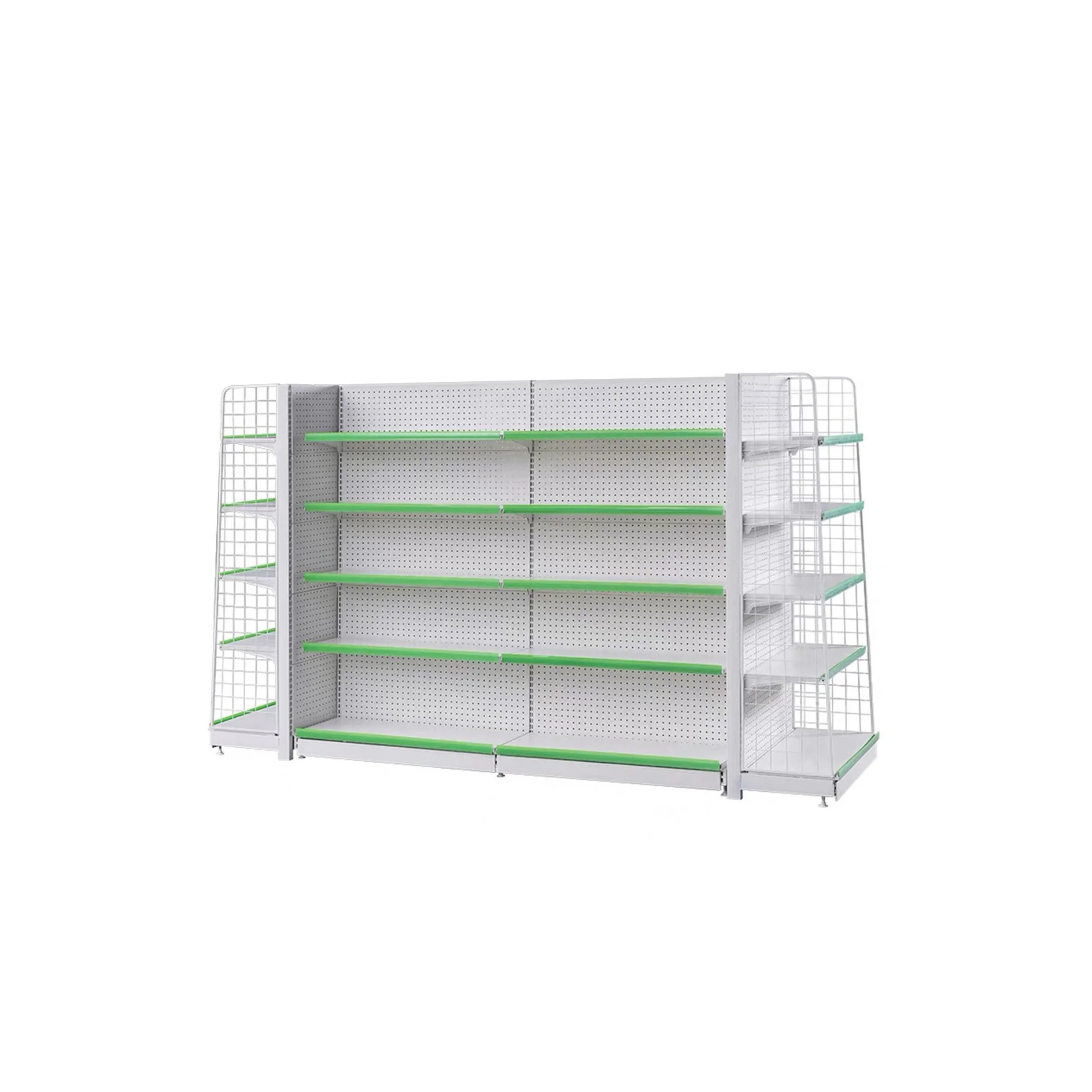 Top quality display shelves for retail stores with promotion table