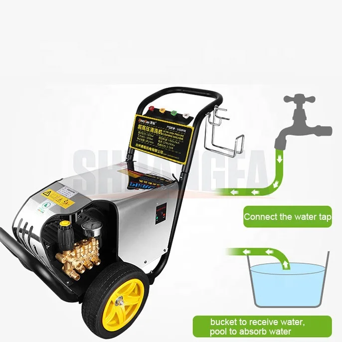 Hot Sale Water Jet High Pressure Car Washer, 90-600 Bar High Pressure Car Washer For Commercial And Household