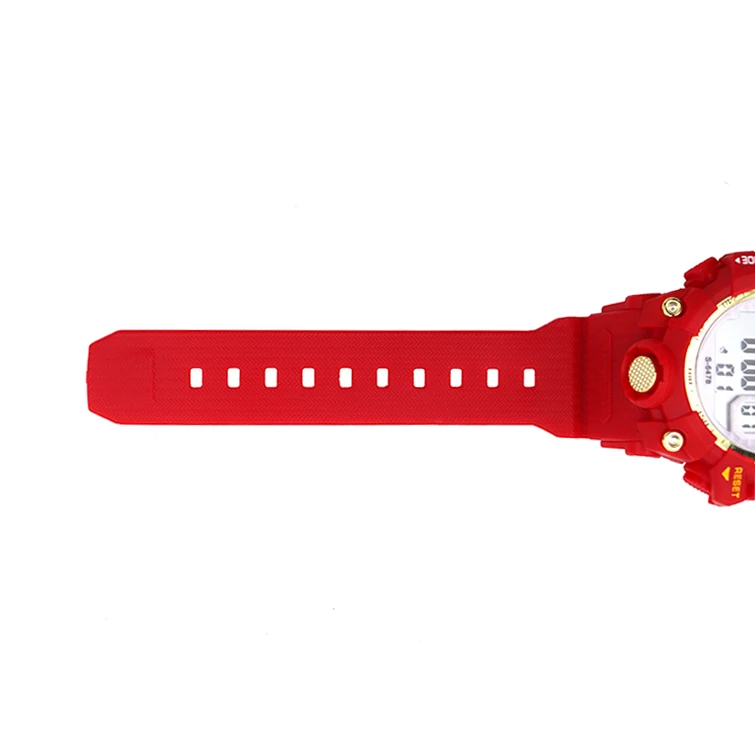 New Digital Sport Wristwatch Transparent Brand Watch Sanse S-647B Kids Watch