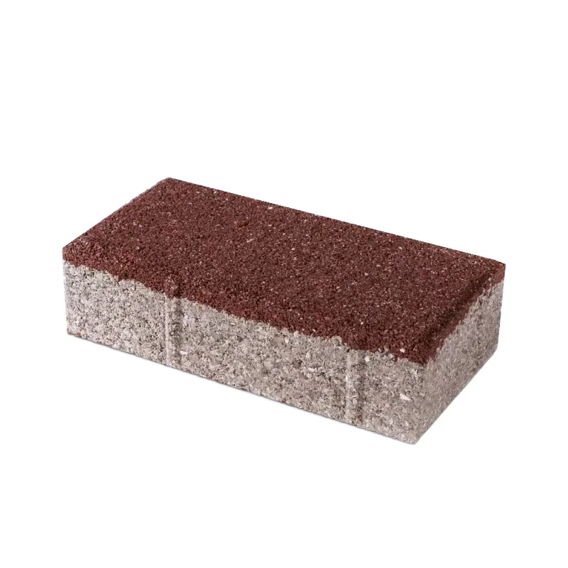 Wholesale Colorful Compressive Ceramic Permeable Brick Porous Sintered Firebricks for Municipal  Road Paving