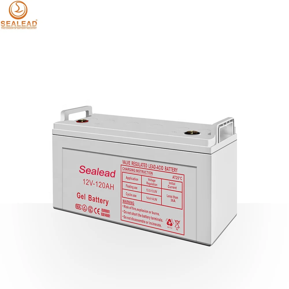 
Hot sale and High quality 100% capacity 12v120ah PV solar charge system home use battery 