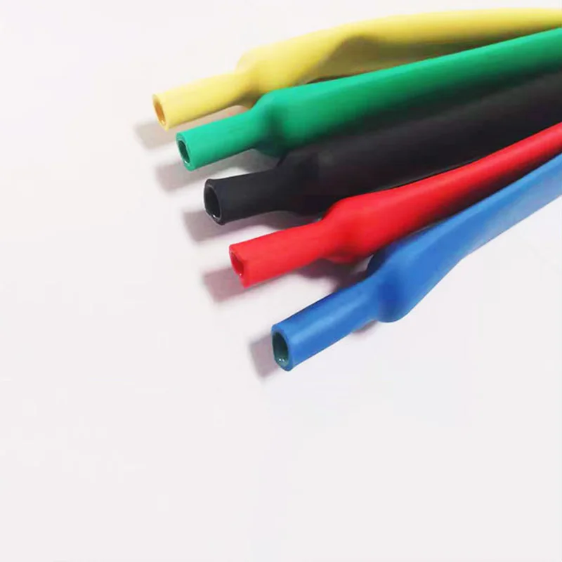 Polyolefin Waterproof Electrical Insulating shrinkage sleeve with Glue Lining double wall insulated adhesive heat shrink tube