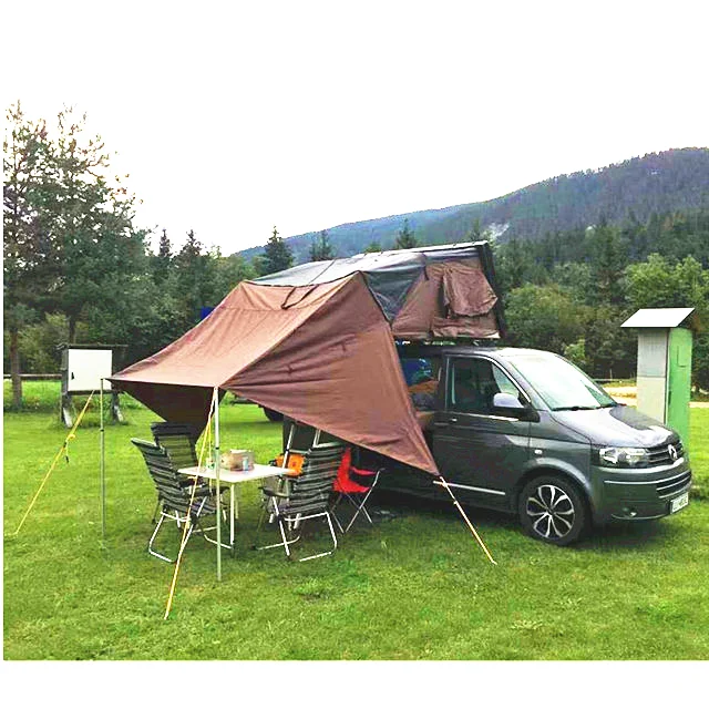 Верх 4x4 внедорожник с жестким корпусом пикап верхняя палатка мини-Купер боковой палаткой