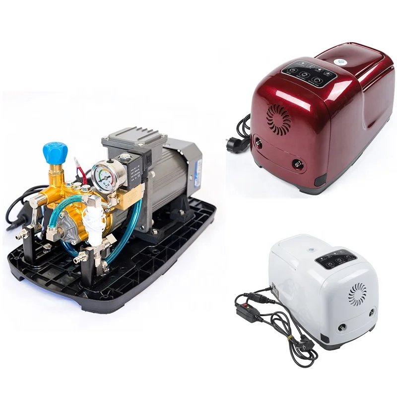 New Arrive 0.2~3.0L/min High Pressure Irrigation Misting Fog Machine Mist Cooling System With Pump