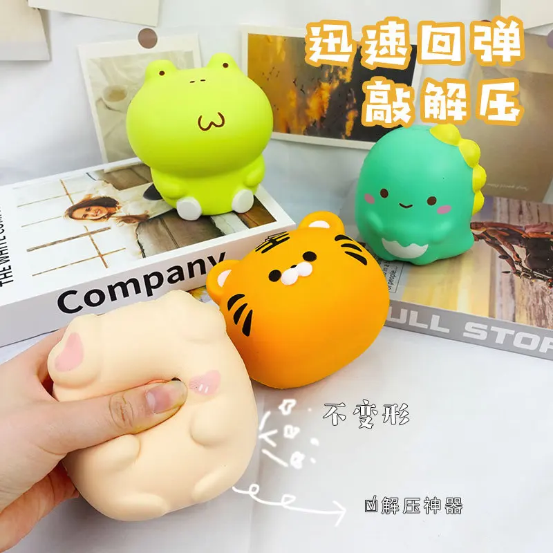 New Design Slow Rising Squishies Animal Toy Cute Pig Dinosaur Frog Squishy Toys Party Favors Goodies Bags Class Prize Toy
