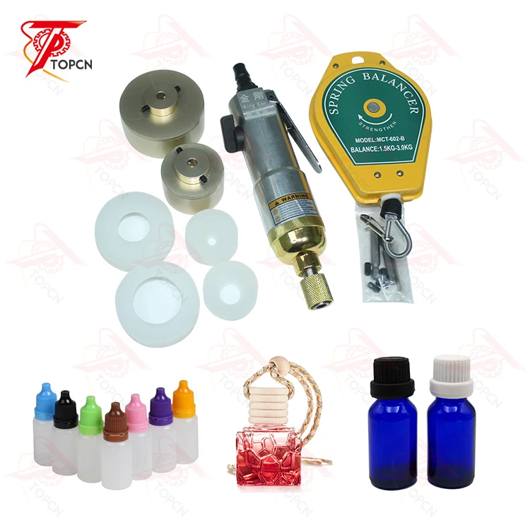 Easy tocarry manual handheld pneumatic bottle flip top cap sharp cap capping machine
