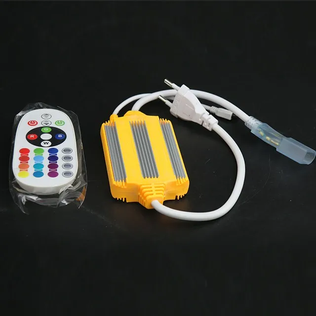 2023 новые нововведения Высоковольтная Светодиодная лента диммер AC220V AC110V LED RGB с 24 клавишами ИК пульт дистанционного управления горячая распродажа