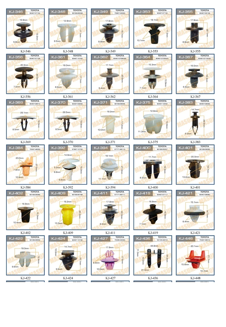 Fasteners chips trim (15)