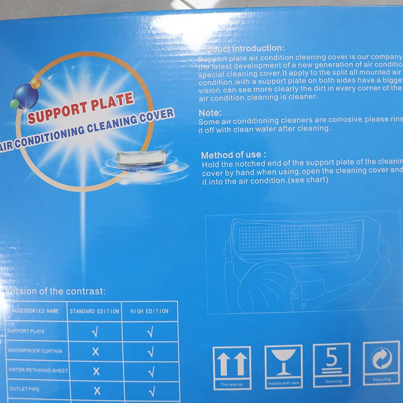 Factory Price Wholesale ac cleaning cover air conditioner