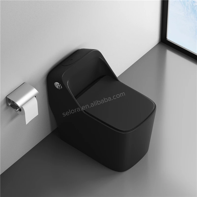 Modern Asian Chinese sanitary ware ceramic wc toilet commode s-trap one piece toilet bowl